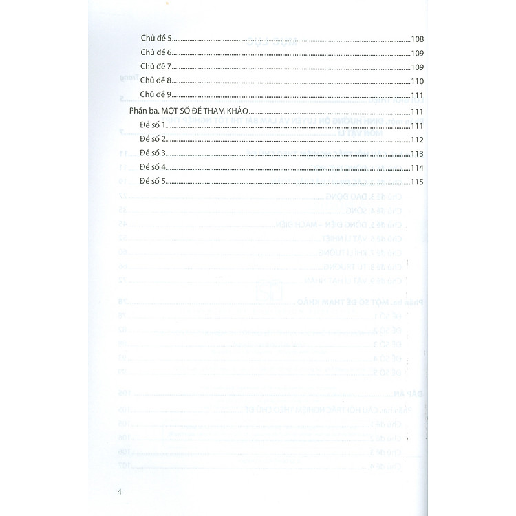 Ôn Luyện Trắc Nghiệm Thi Tốt Nghiệp Trung Học Phổ Thông (năm 2025) Môn Vật Lí - Ảnh 4