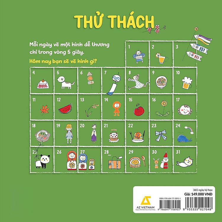 365 Ngày Ký Họa 5 Giây Vẽ Tất Tần Tật Mọi Thứ Trên Đời - Ảnh 4