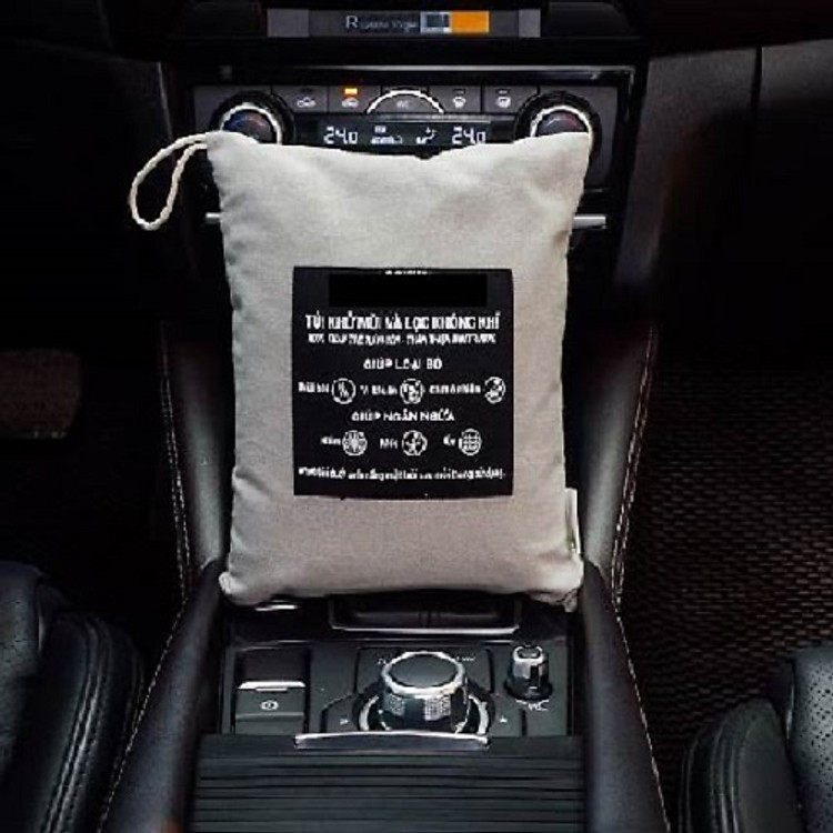 Túi Than Hoạt Tính Lọc Không Khí Diệt Khuẩn Khử Mùi Giảm Sóng Điện Từ Cho Ô Tô