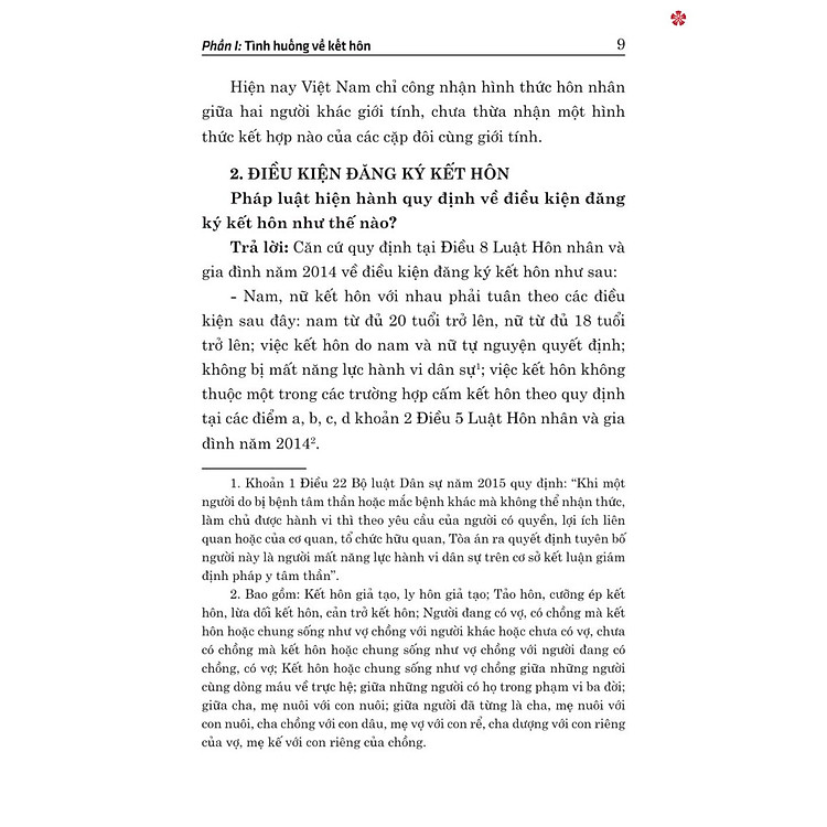 Các tình huống thường gặp trong lĩnh vực hôn nhân và gia đình - bản in 2024 - Ảnh 7