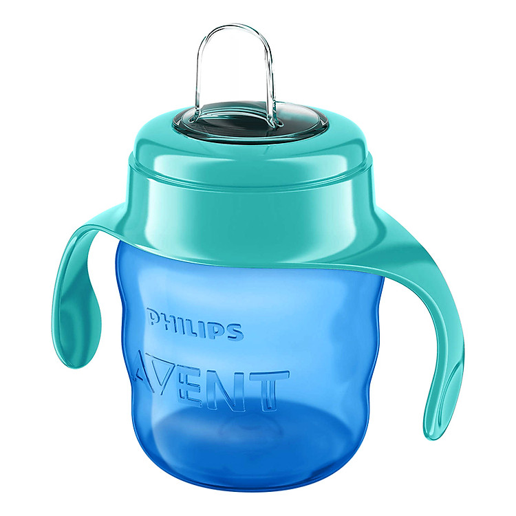 Bình Tập Uống Philips Avent 200ml Xanh Tiết kiệm - Hình ảnh 2