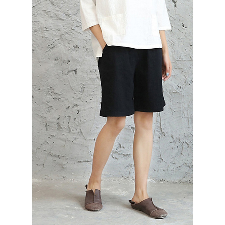 Quần short thô sắc màu thời trang