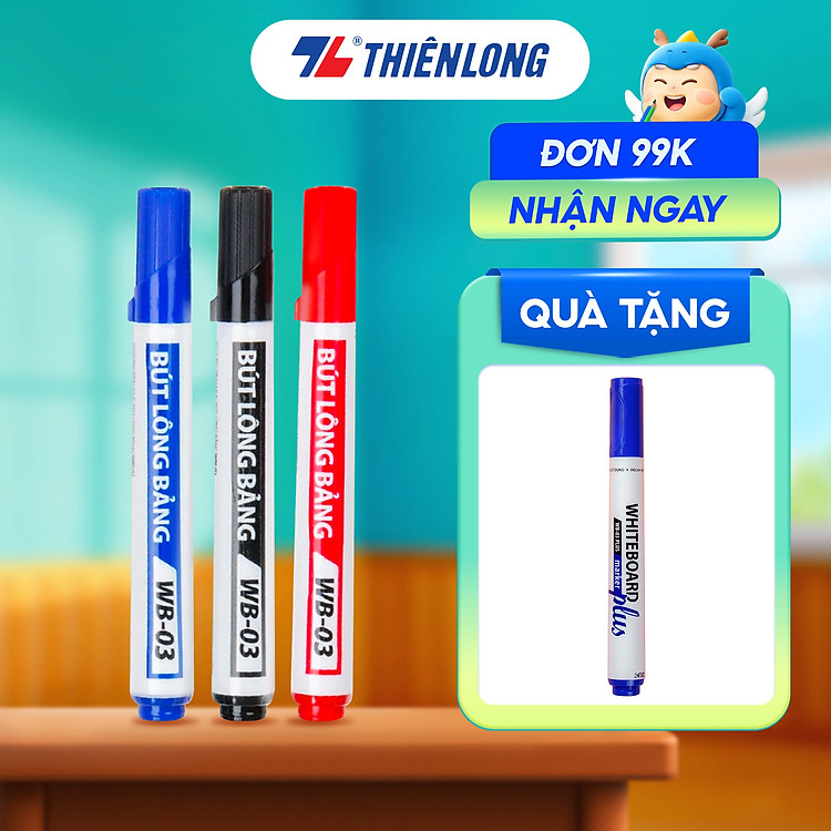 Bút Lông Bảng Thiên Long WB-03 (10 chiếc)