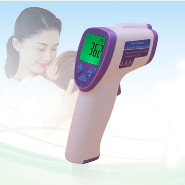 Súng bắn nhiệt độ Tia laser màu đỏ giúp bạn nhắm vào các mục tiêu cả gần và xa.