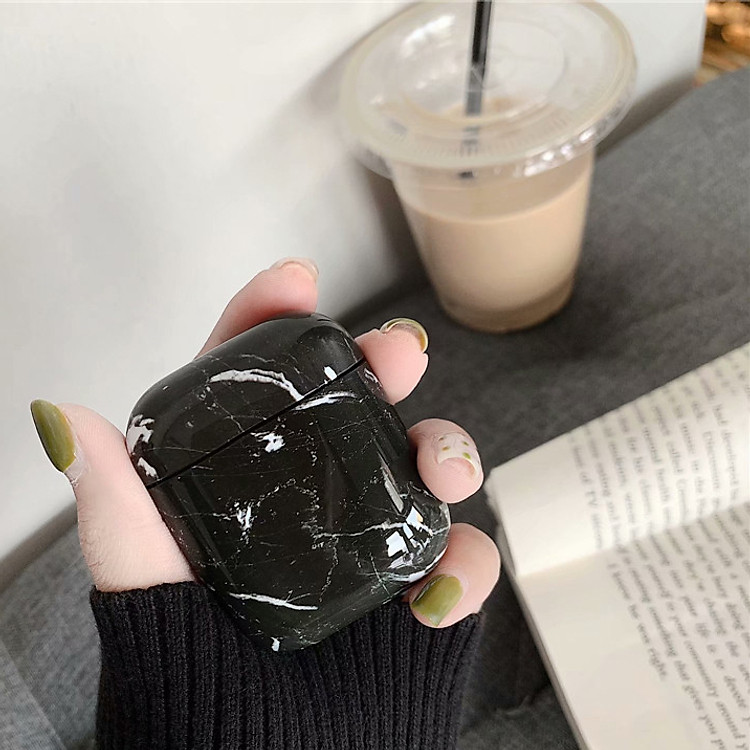 Airpods Case - Ốp bảo vệ dành cho Airpods 1/2 vân đá