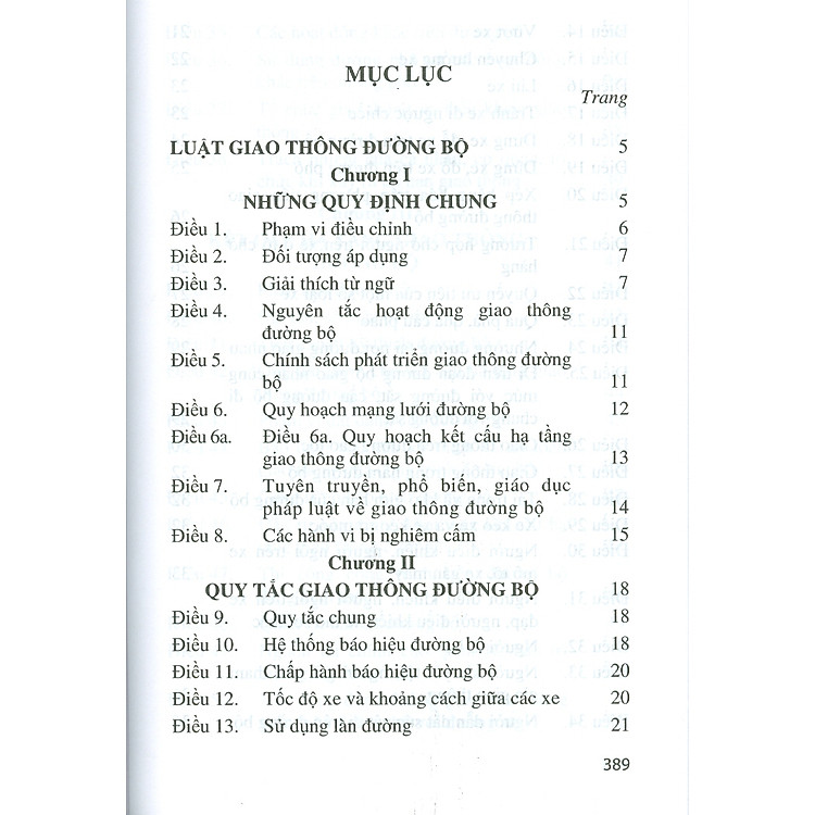 LUẬT GIAO THÔNG ĐƯỜNG BỘ VÀ NGHỊ ĐỊNH HƯỚNG DẪN THI HÀNH (Nghị Đinh Số 100/2019/NĐ-CP Ngày 30/12/2019 + Nghị Định Số 123/2021/NĐ-CP Ngày 28/12/2021) - Ảnh 5