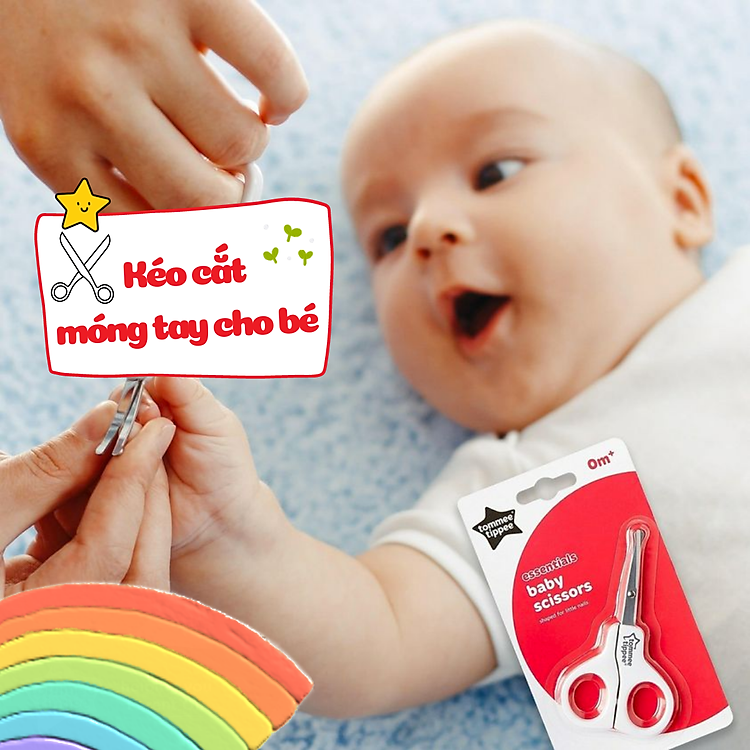 Kéo cắt móng tay cho bé Tommee Tippee Chính hãng Giá rẻ - Hình ảnh 2