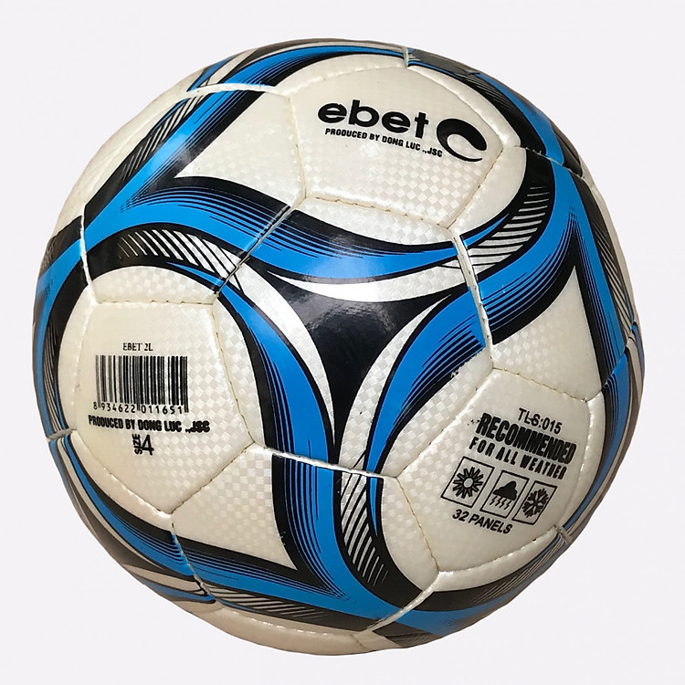 Bóng đá Động Lực Số 4 hoa Ebete da PU-PVC cao cấp (tiêu chuẩn thi đấu - giao màu ngẫu nhiên)
