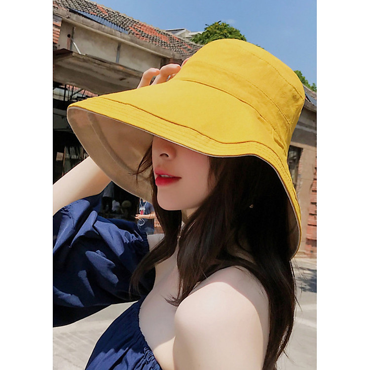 Mũ Nón Chống Nắng 2 Mặt Xuất Nhật, Chống Tia UV 99% - UPF 50+