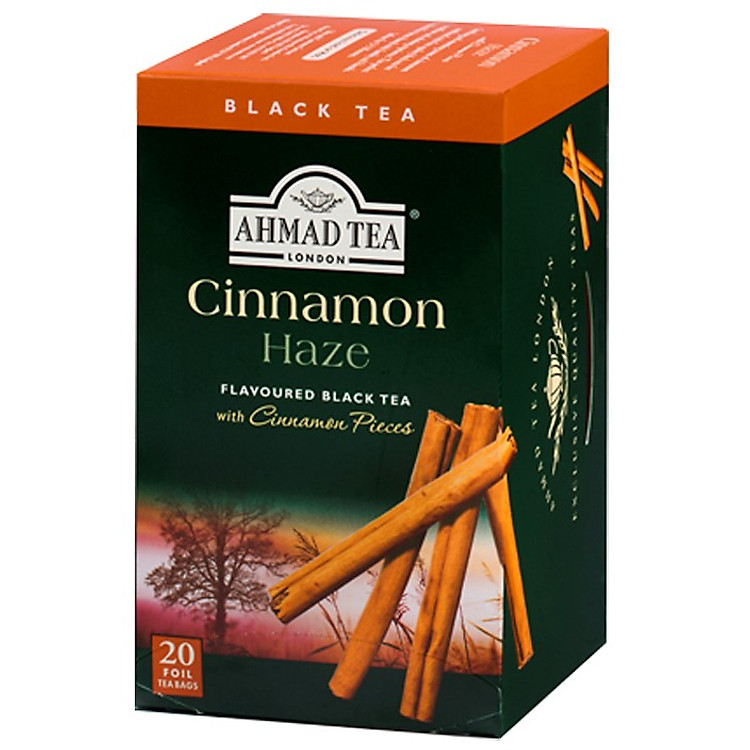 Trà AHMAD hương Quế hộp 20 gói x 2 g (gói thiếc)