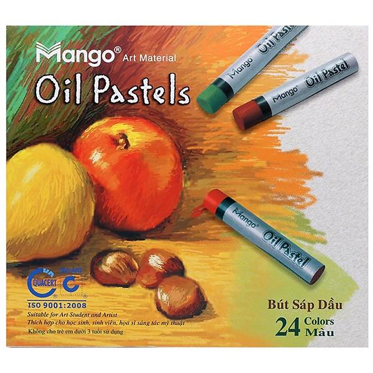 Chì Sáp Dầu Mango (24 màu)