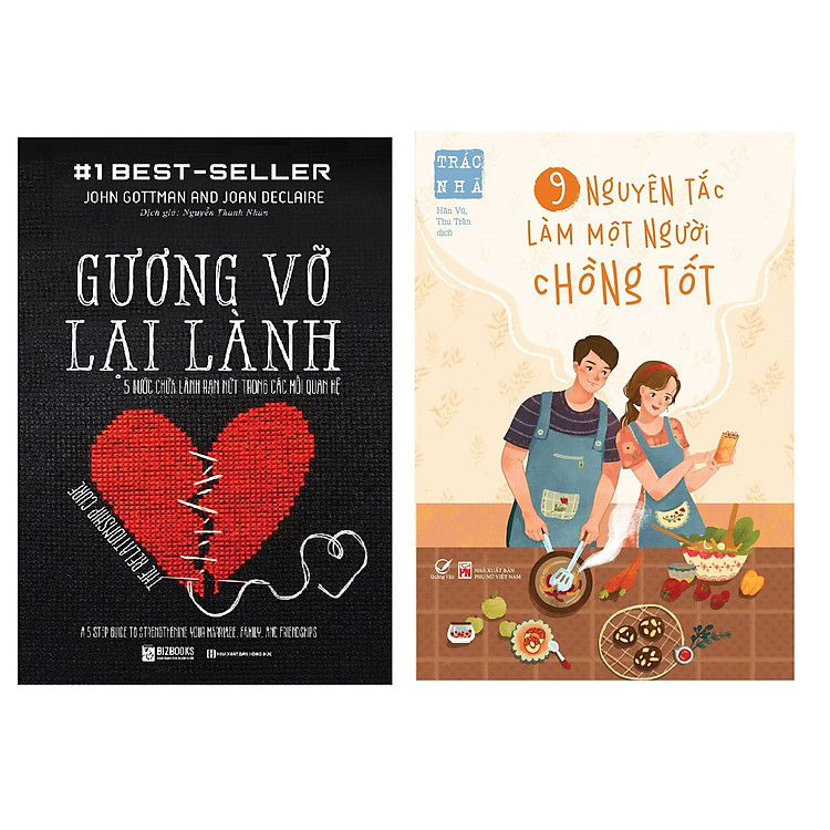 Combo 9 Nguyên Tắc Làm Một Người Chồng Tốt + Gương Vỡ Lại Lành