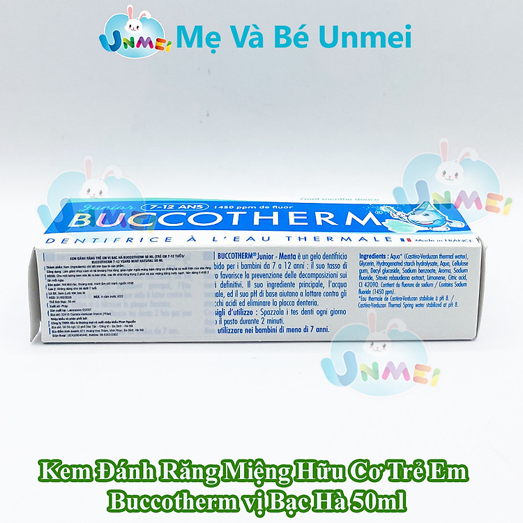 Mua Kem đánh răng bạc hà cho trẻ 50ml Chính hãng Giá tốt - Hình ảnh 2