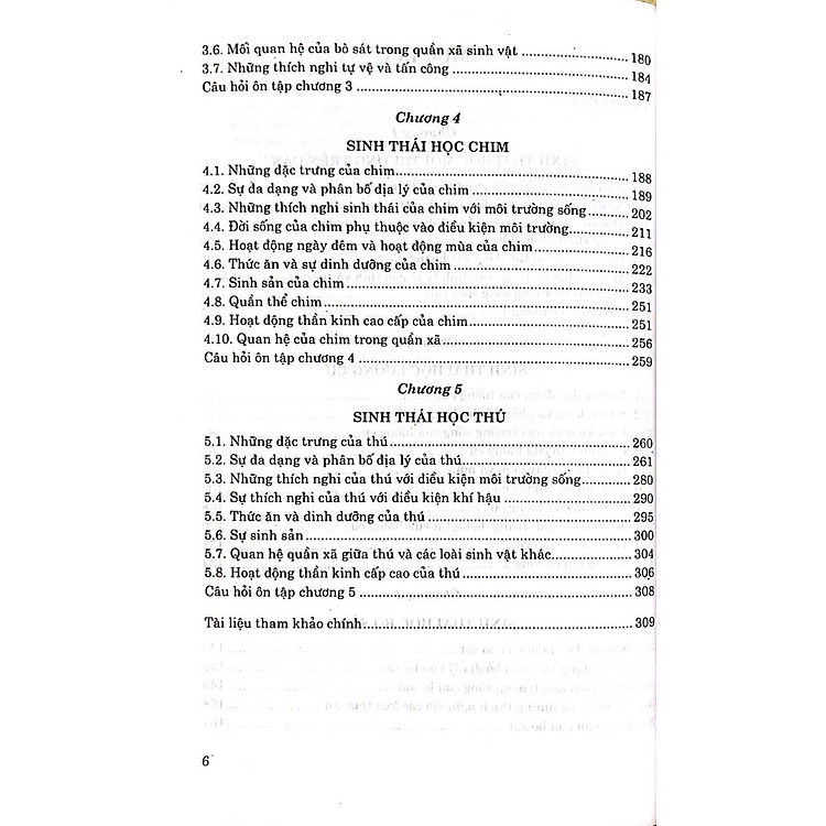 Giáo trình sinh thái học động vật có xương sống ở cạn - Ảnh 5