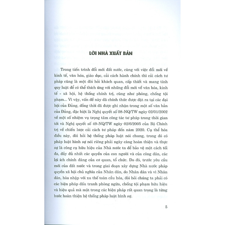 TRÁCH NHIỆM HÌNH SỰ VÀ LOẠI TRỪ TRÁCH NHIỆM HÌNH SỰ (Tái bản lần thứ hai, có sửa chữa, bổ sung) - Ảnh 3