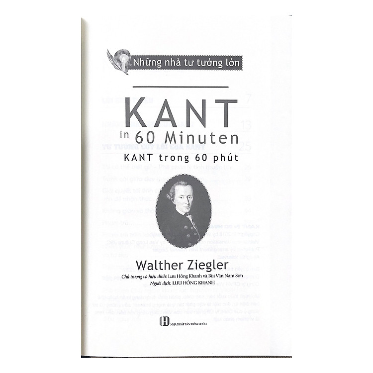 Nhà Tư Tưởng Lớn - Kant Trong 60 Phút - Ảnh 5