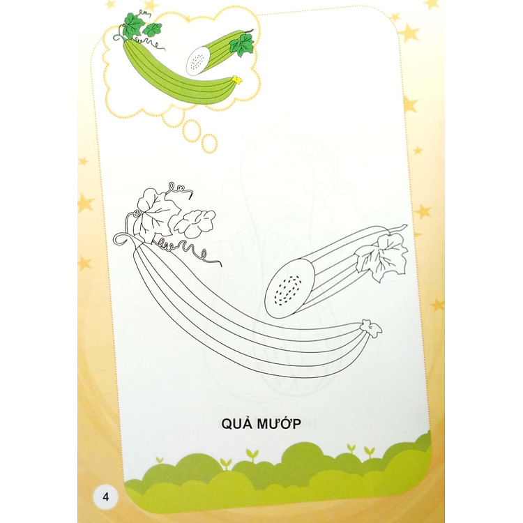 Bé Tập Tô Màu - Rau, Củ, Quả (Tái Bản 2023) - Ảnh 7