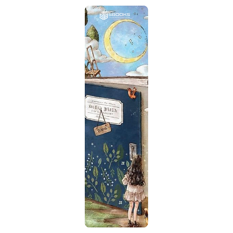 Bookmark Kẹp Sách Dấu Trang Họa Tiết Cô Gái (5 cái) - Ảnh 6
