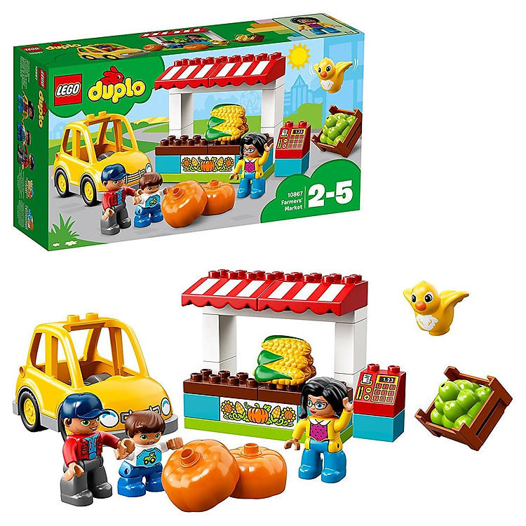 Mua LEGO DUPLO 10867 - Chợ nông sản Chính hãng Giá rẻ - Hình ảnh 2