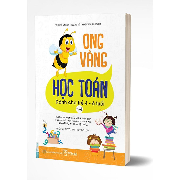 Ong Vàng Học Toán Dành Cho Trẻ 4 - 6 Tuổi (Tập 4) - Ảnh 2