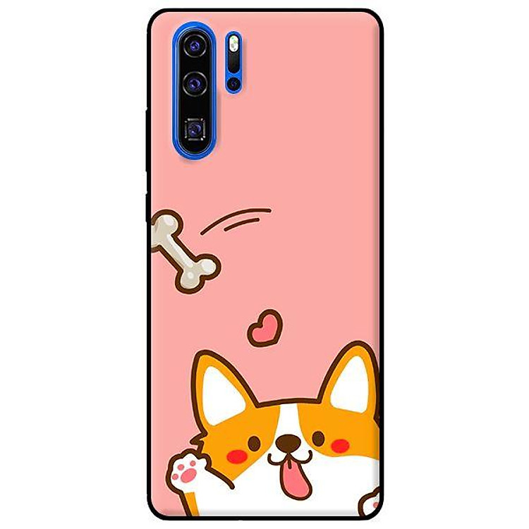 Ốp lưng in cho Huawei P30 Pro Cún Love Xương - Hàng chính hãng
