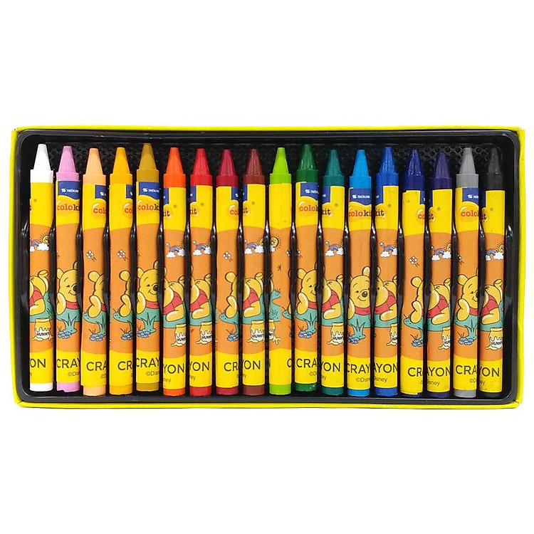 Bộ Bút Sáp Màu Crayon Colorkit CR-C013/PO (18 chiếc) - Ảnh 6