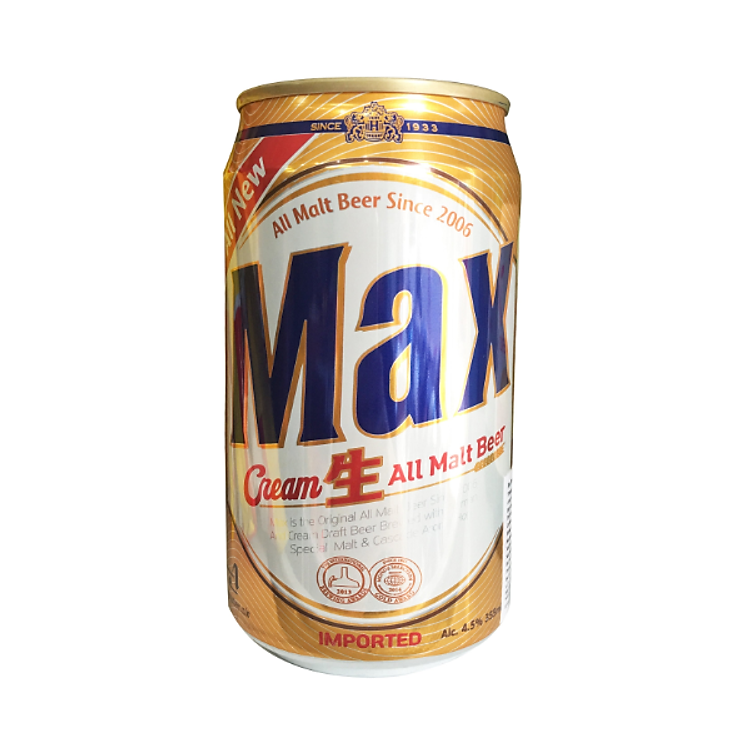 Bia Max Hàn Quốc (355ml)