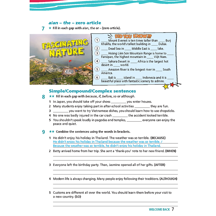 Tiếng Anh 9 Right On! - Workbook - Ảnh 7