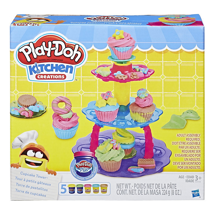 Đồ chơi đất nặn tháp Cupcake Play-Doh