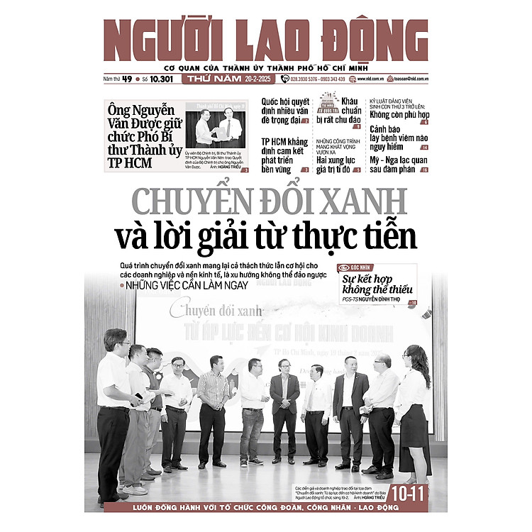 Nhật báo Người Lao Động từ ngày 17-02-2025 đến 23-02-2025 - Ảnh 4