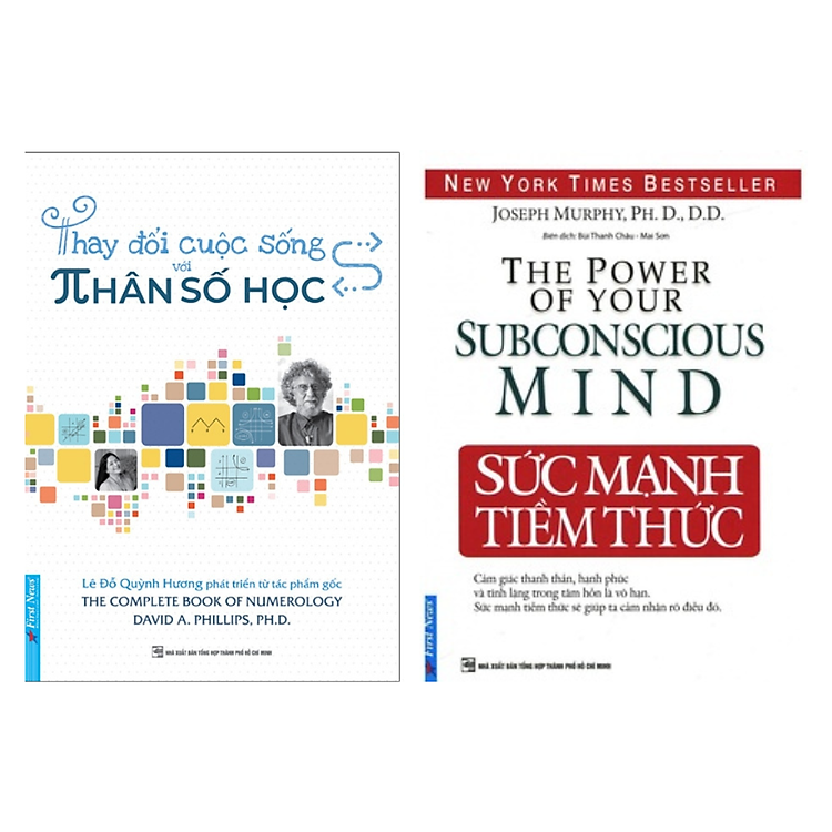 Combo 2 Sách Về Thần Số Học Bán Chạy Nhất: Thay Đổi Cuộc Sống Với Nhân Số Học + Sức Mạnh Tiềm Thức