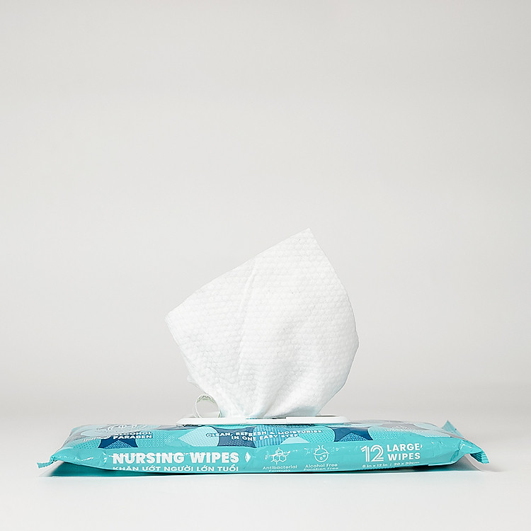 Mua Khăn giấy ướt NursingWipes hương trà xanh Chính hãng Ưu đãi - Hình ảnh 4