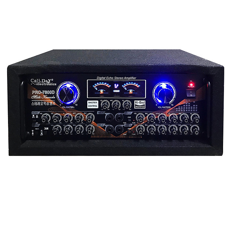 Amply Sân Khấu Karaoke Hội Thảo Gia Đình Cali.D&Y PRO-7800D - Hàng chính hãng
