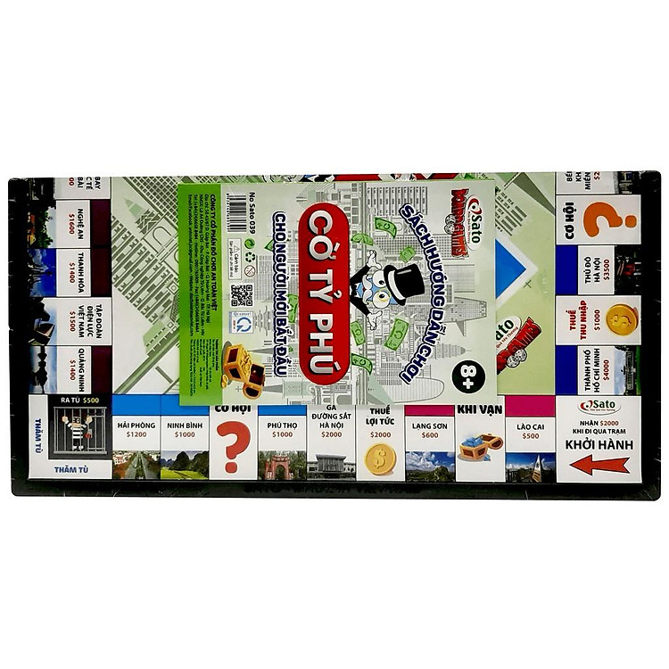 Đồ Chơi Cờ Tỷ Phú SATO 039 Chính hãng Ưu đãi - Hình ảnh 2