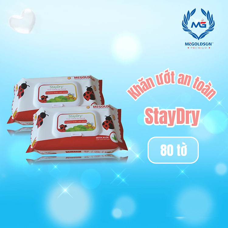 Khăn khô StayDry 550g tặng khăn ướt Chính hãng Giá tốt - Hình ảnh 5