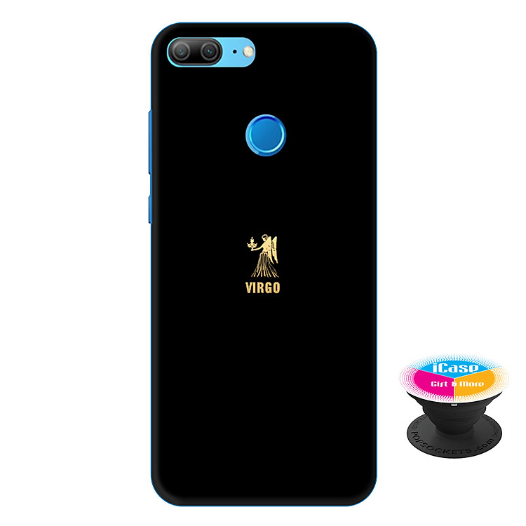 Ốp lưng nhựa dẻo dành cho Honor 9 Lite in hình Vigro - Tặng Popsocket in logo iCase - Hàng Chính Hãng