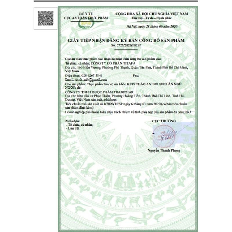 Siro Ăn Ngủ Ngon Thảo An Nhi 125ml Hàng chuẩn Giá tốt - Hình ảnh 4