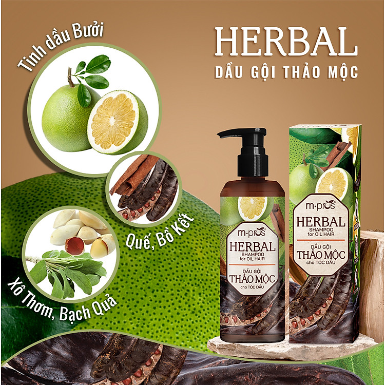Dầu Gội Thảo Mộc M.pros 300ml Dành Riêng Cho Từng Loại Tóc