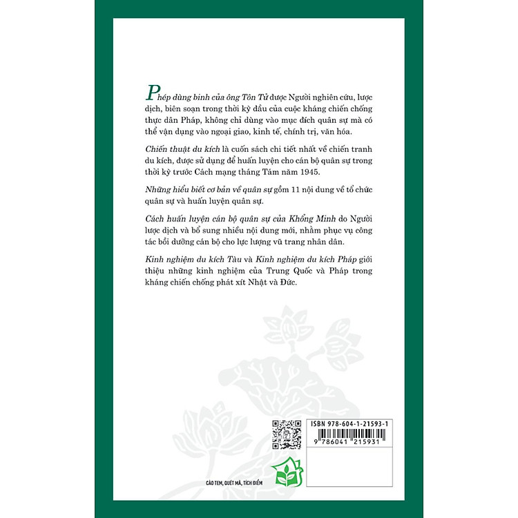 Di Sản Hồ Chí Minh - Hồ Chí Minh Bàn Về Quân Sự - Ảnh 2