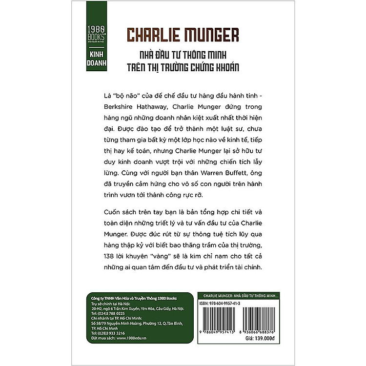 Charlie Munger – Nhà Đầu Tư Thông Minh - Ảnh 2