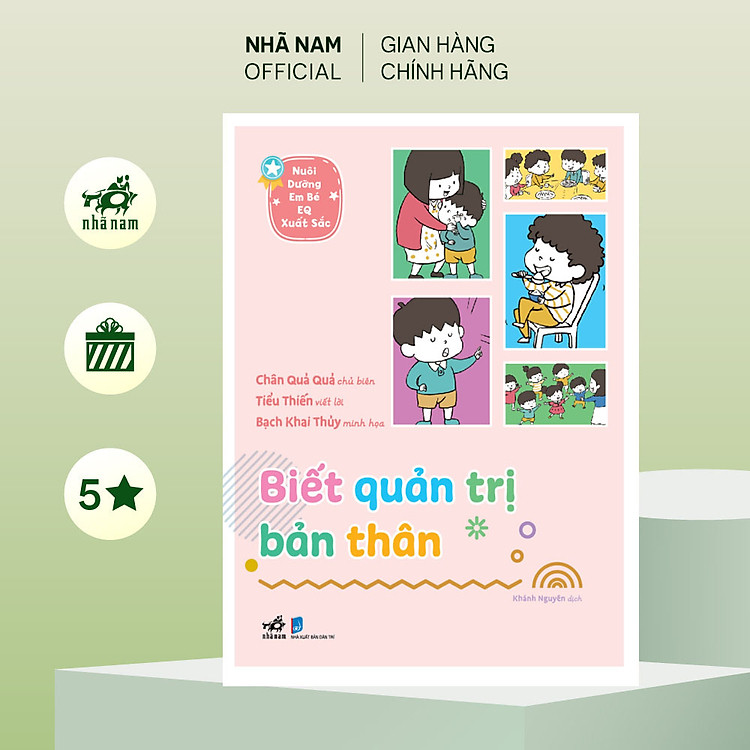 Sách - Nuôi dưỡng em bé EQ xuất sắc (04 cuốn lẻ) (Nhã Nam Official)