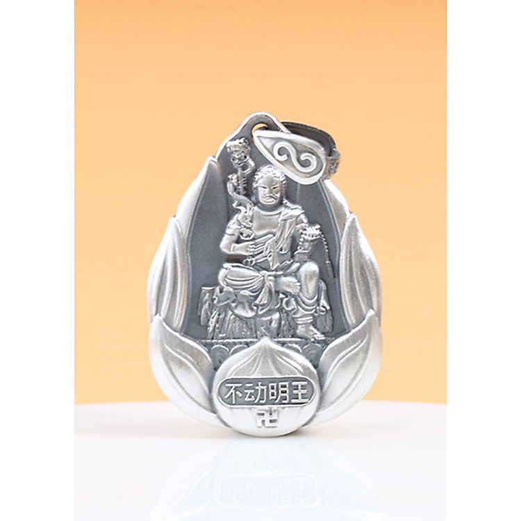 Charm bạc hình phật bản mệnh treo - Ngọc Quý Gemstones