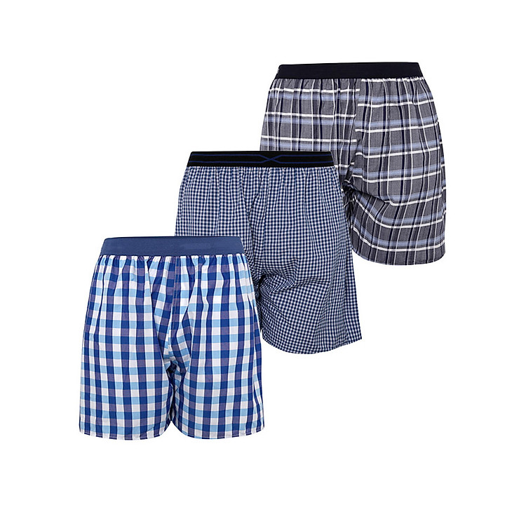 Bộ 5 Quần Đùi Nam Mặc Nhà Quần Boxer Lưng Thun QDN02 - 7 (Giao Màu Ngẫu Nhiên)