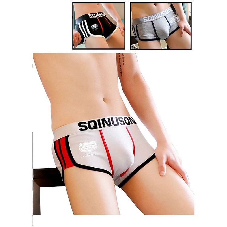 COMBO 3 QUẦN LÓT NAM CAO CẤP SQINUSQN (quần sịp nam)