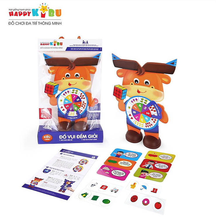 Đồ Chơi Kibu Logic Đố Vui KB01223-001 Chính hãng Ưu đãi - Hình ảnh 2