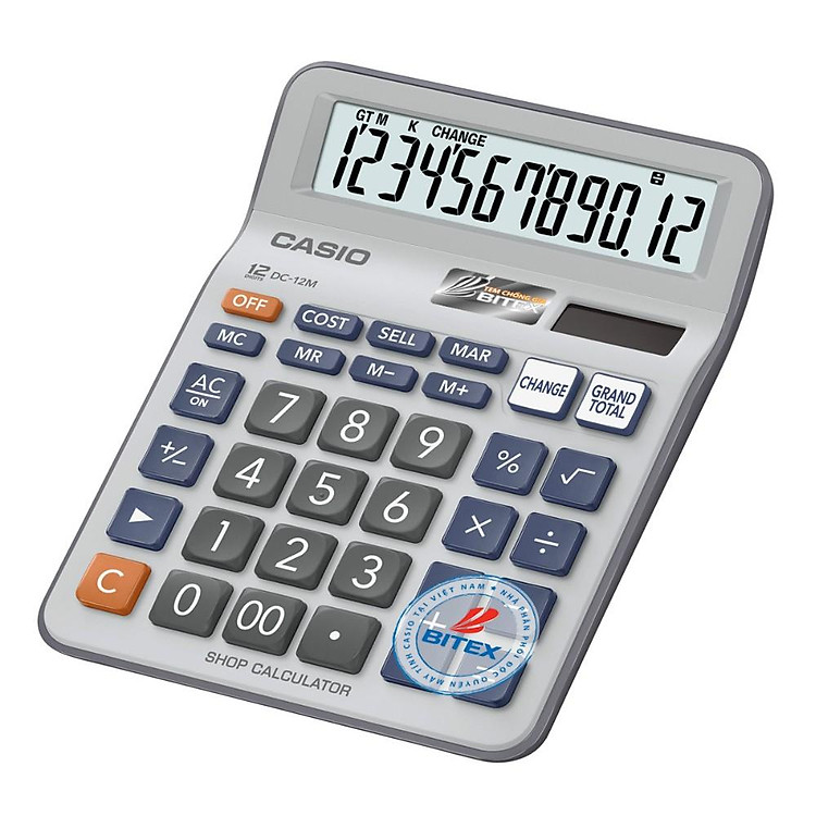 Máy Tính Casio DC-12M - Ảnh 3