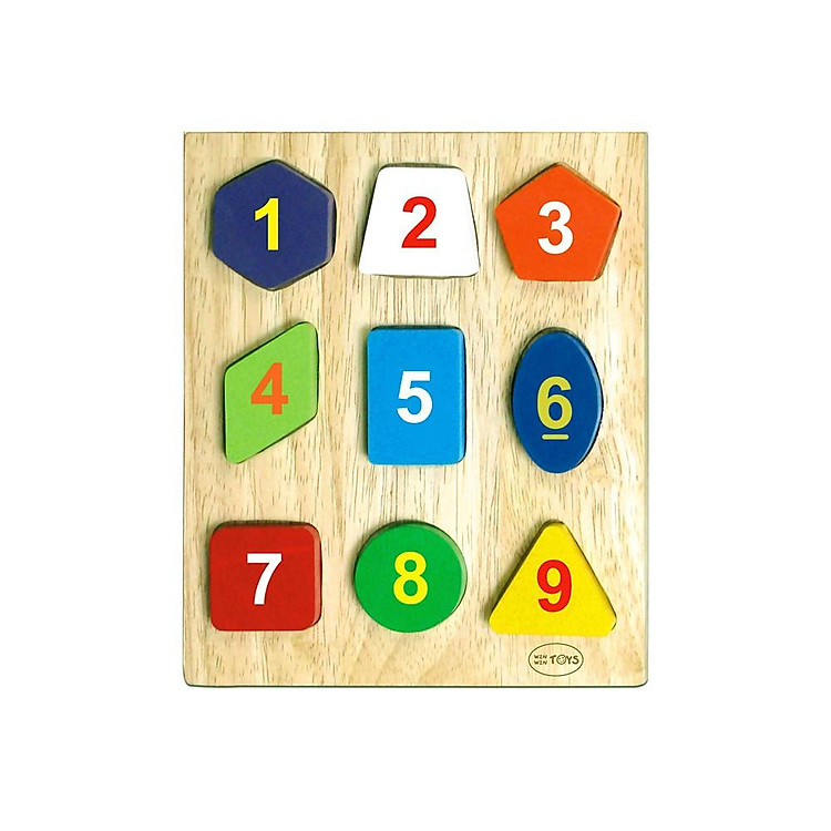 Mua Bộ xếp hình gỗ 9 chi tiết Winwintoys Chính hãng Giá rẻ - Hình ảnh 5