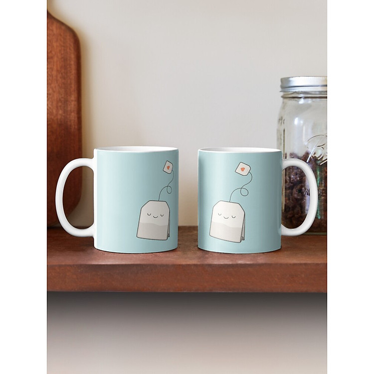 Cốc sứ đôi dễ thương H774