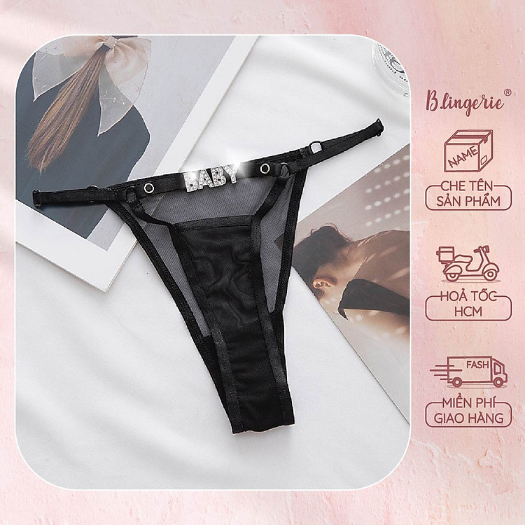 Quần Lót Lọt Khe Dây Trang Sức - B.Lingerie