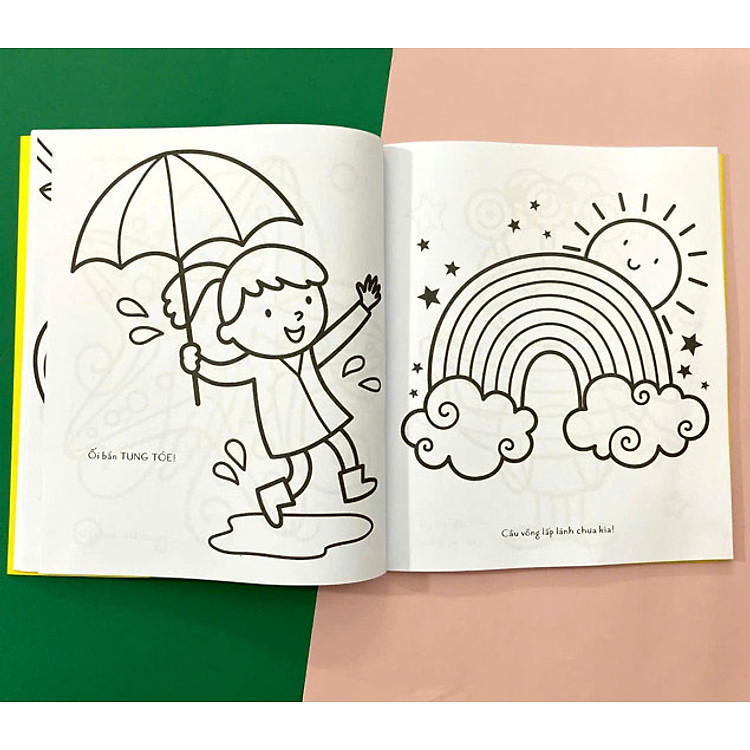 Cuốn Sách Tô Màu Đầu Tiên Của Tớ - Tô Màu Hạnh Phúc - Ảnh 6